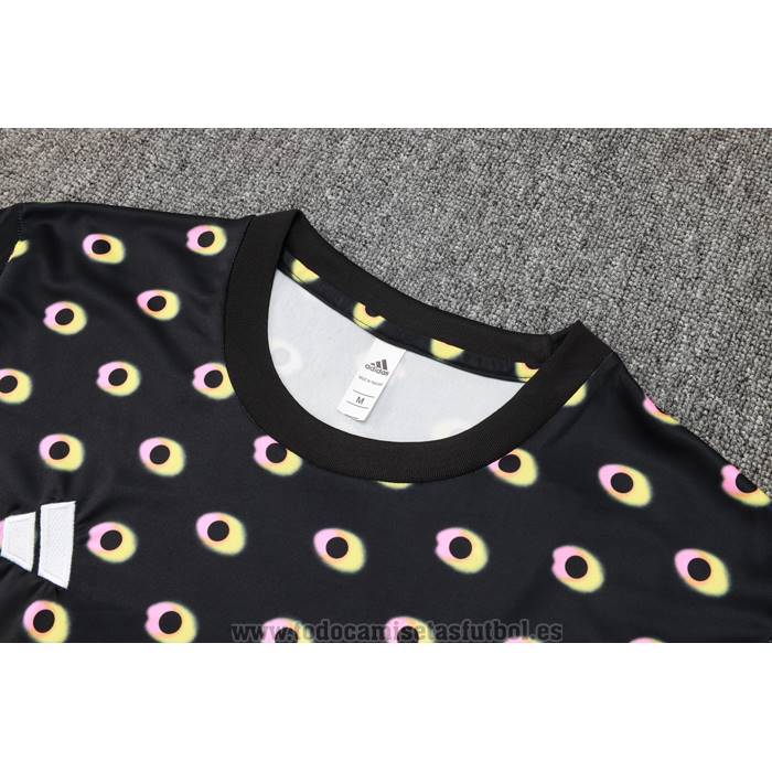Chandal del Juventus Manga Corta 2024-2025 Negro - Pantalon Corto